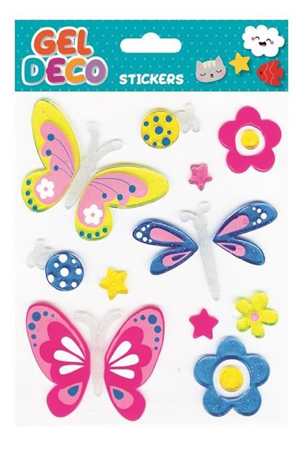 STICKERS GEL 13*17cm.320511 ΠΕΤΑΛΟΥΔΕΣ