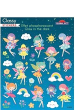 STICKERS CLASSY GLOW 15*17cm.215203 ΝΕΡΑΙΔΕΣ