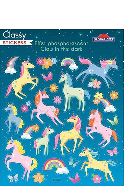 STICKERS CLASSY GLOW 15*17cm.215204 ΜΟΝΟΚΕΡΟΙ