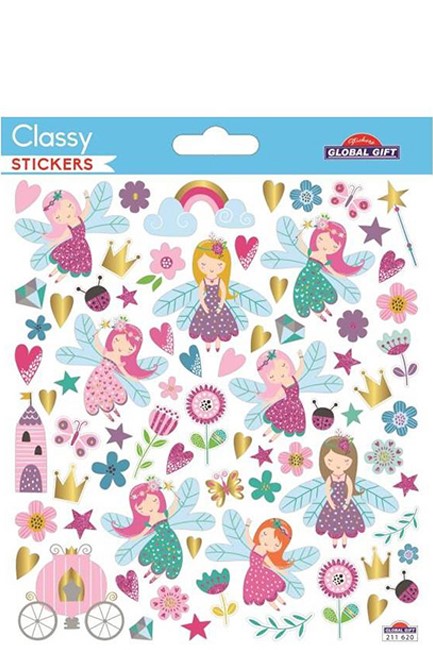 STICKERS CLASSY 15*17cm.211620 ΝΕΡΑΙΔΕΣ