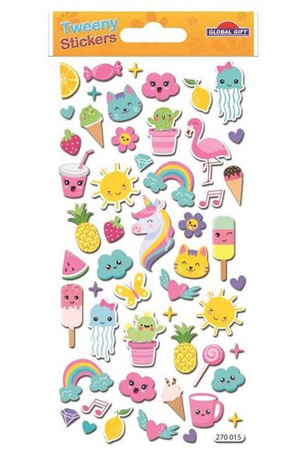 STICKERS TWEENY 9*17cm.270015