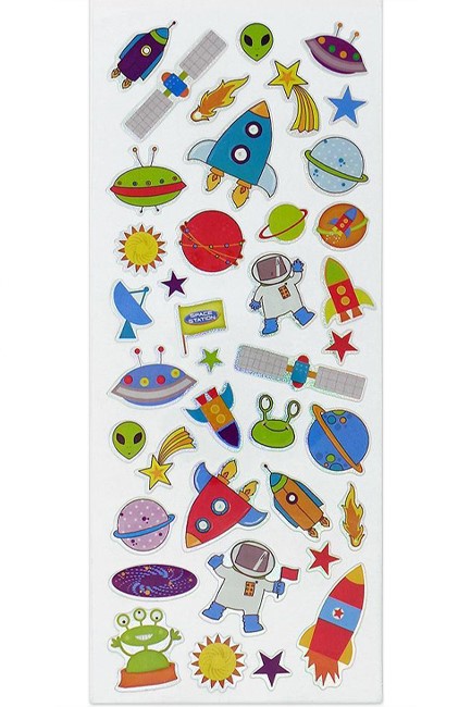 STICKERS FUN 11*31cm.833 OUTER SPACE
