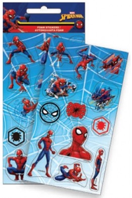 STICKERS GIM FOAM 1Φ.SPIDERMAN