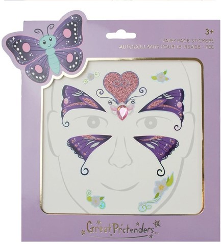 STICKERS ΠΡΟΣΩΠΟΥ GREAT PRETENDERS ΝΕΡΑΙΔΑ ΠΕΤΑΛΟΥΔΑ