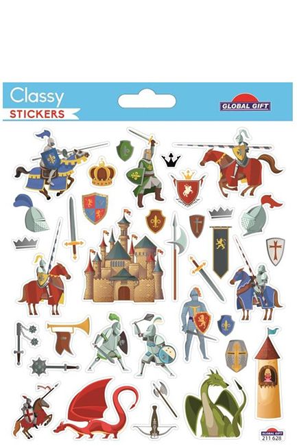 STICKERS CLASSY 15*17CM.211628 ΙΠΠΟΤΕΣ