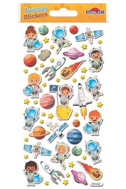 STICKERS TWEENY 9*17cm.270022 ΔΙΑΣΤΗΜΑ