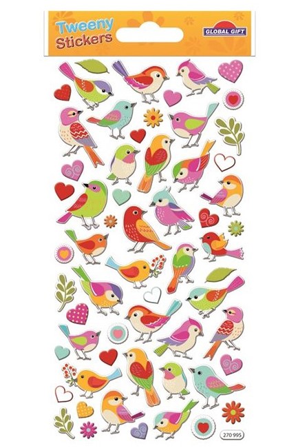 STICKERS TWEENY 9*17cm.270995 ΠΟΥΛΑΚΙΑ