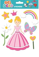 STICKERS GEL 13*17cm.320519 ΠΡΙΓΚΙΠΙΣΣΑ