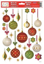 STICKERS XMAS ΤΖΑΜΙΩΝ 20*30cm.W30558 ΜΠΑΛΕΣ