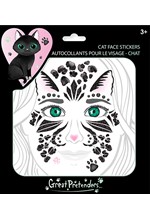 STICKERS ΠΡΟΣΩΠΟΥ GREAT PRETENDERS BLACK CAT