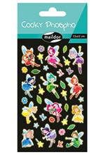 STICKERS COOKY 7,5*12cm.ΦΩΣΦΟΡΟΥΧΕΣ ΝΕΡΑΙΔΕΣ