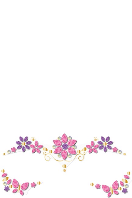 STICKERS ΠΡΟΣΩΠΟΥ AVENIR ΠΕΤΡΑΔΙΑ FLOWERS