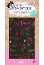 STICKERS ΤΖΑΜΙΩΝ MOSES NEON ΣΕΤ 27 ΤΕΜ.HORSES M38242