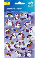 STICKERS JOY 10*15cm.ΜΟΝΟΚΕΡΟΙ