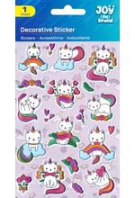 STICKERS JOY 10*15cm.ΜΟΝΟΚΕΡΟΙ 8002426