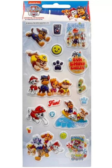STICKERS GIM CRYSTAL 1Φ.PAW PATROL