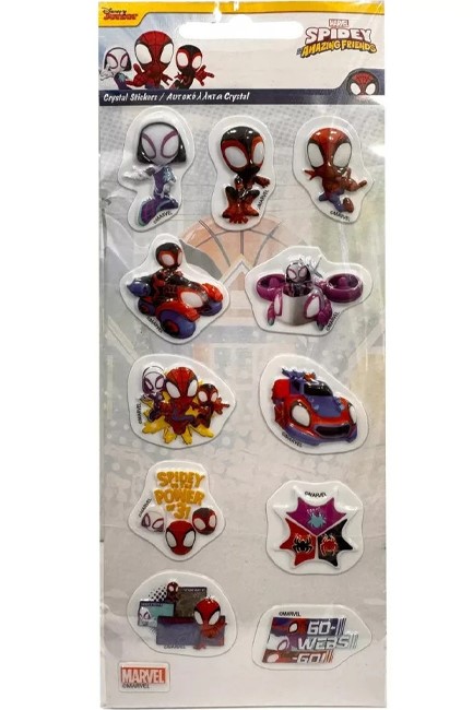 STICKERS GIM CRYSTAL 1Φ.SPIDEY
