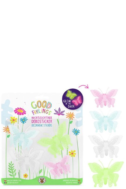 STICKERS TREND 965004 FEELINGS  BUTTERFLIES GLOW