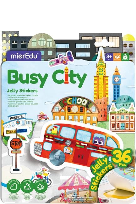 STICKERS MIER EDU JELLY BUSY CITY
