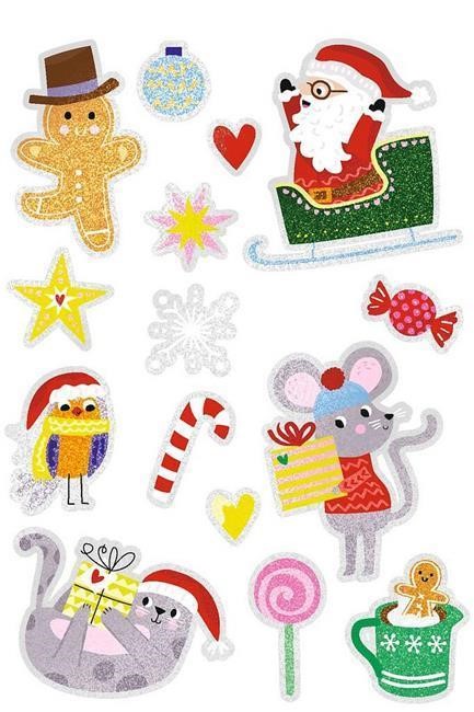 STICKERS TATTOO XMAS MOSES METALLIC M16706