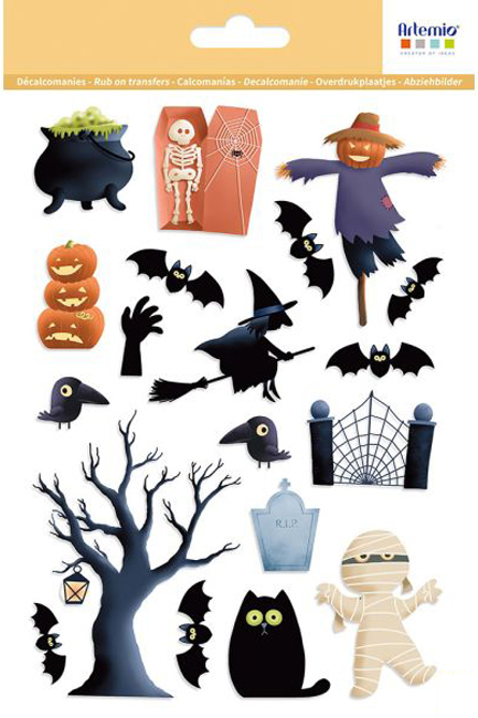 STICΚΕRS ARTEΜΙΟ 14,8*21cm.HALLOWEEN
