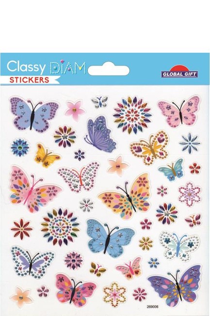 STICKERS CLASSY 15*17CM.269006 ΠΕΤΑΛΟΥΔΕΣ