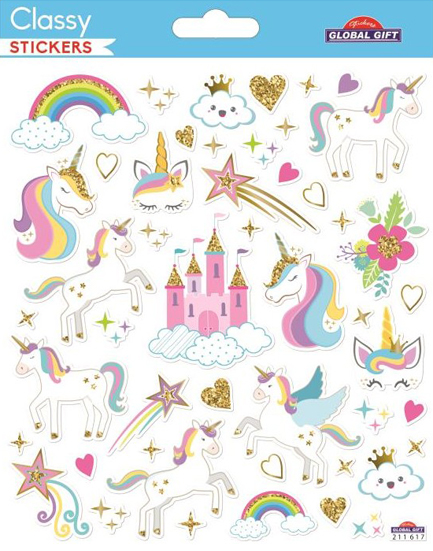 STICKERS CLASSY 15*17CM.211617 ΜΟΝΟΚΕΡΟΙ