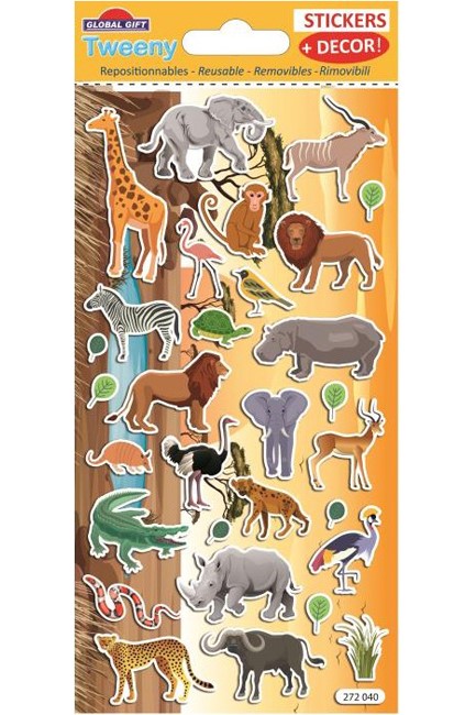 STICKERS TWEENY 9*17cm.+ΣΕΝΑΡΙΟ 272040 ΖΟΥΓΚΛΑ