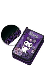 ΚΑΣΕΤΙΝΑ ΓΕΜΑΤΗ ΔΙΠΛΗ SANRIO KUROMI PURPLE LACES 252333