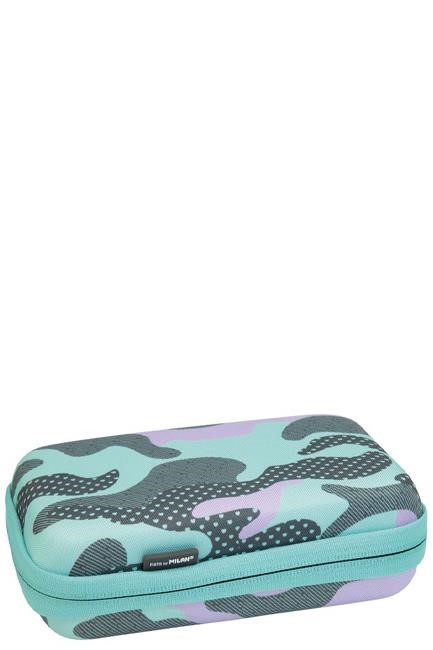 ΚΑΣΕΤΙΝΑ ΓΕΜΑΤΗ MILAN 08874GM TURQUOISE CAMOUFLAGE LILAC