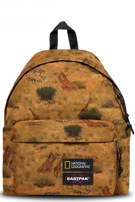 ΤΣΑΝΤΑ ΠΛΑΤΗΣ EASTPAK PADDED PAK'R K620-W041 NATIONAL GEOGRAPHIC GIRAFFE ΜΟΝΟΘΕΣΙΑΚΗ