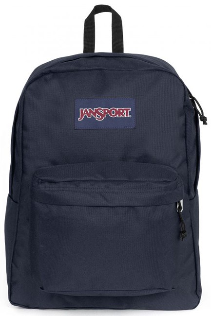 ΤΣΑΝΤΑ ΠΛΑΤΗΣ ΜΕ ΘΗΚΗ LAPTOP JANSPORT SUPERBREAK PLUS EK0A5BAON541 NAVY ΜΟΝΟΘΕΣΙΑΚΗ