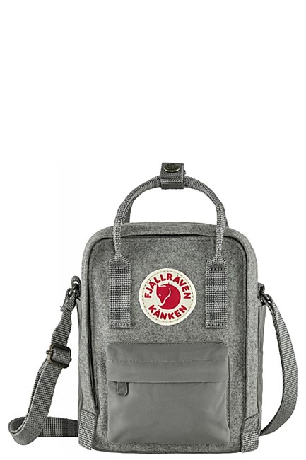 ΤΣΑΝΤΑ ΠΛΑΤΗΣ FJALLRAVEN KANKEN RE-WOOL SLING 23329-27 GRANITE GREY ΜΟΝΟΘΕΣΙΑΚΗ