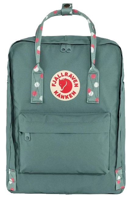 ΤΣΑΝΤΑ ΠΛΑΤΗΣ FJALLRAVEN KANKEN 23510-664-916 ROST GREEN CONETTI PATTERN ΜΟΝΟΘΕΣΙΑΚΗ