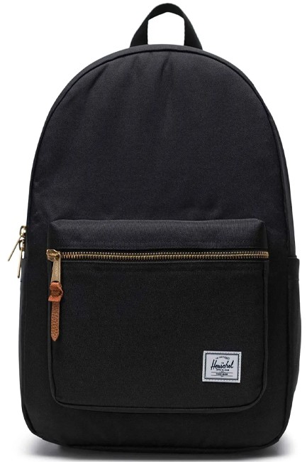 ΤΣΑΝΤΑ ΠΛΑΤΗΣ ΜΕ ΘΗΚΗ LAPTOP HERSCHEL SETTLEMENT BLACK ΜΟΝΟΘΕΣΙΑΚΗ