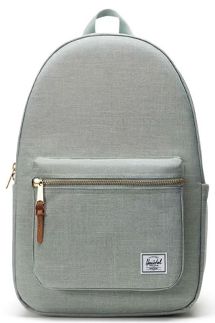 ΤΣΑΝΤΑ ΠΛΑΤΗΣ ΜΕ ΘΗΚΗ LAPTOP HERSCHEL SETTLEMENT ICEBERG GREEN CROSSHATCH ΜΟΝΟΘΕΣΙΑΚΗ