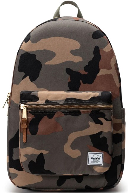 ΤΣΑΝΤΑ ΠΛΑΤΗΣ ΜΕ ΘΗΚΗ LAPTOP HERSCHEL SETTLEMENT WOODLAND CAMO ΜΟΝΟΘΕΣΙΑΚΗ