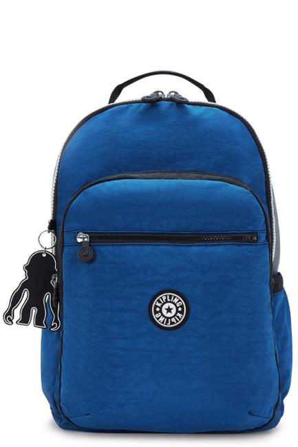 ΤΣΑΝΤΑ ΠΛΑΤΗΣ KIPLING SEOUL I6180-9EK SCUBA BLUE ΜΕ ΘΗΚΗ LAPTOP ΜΟΝΟΘΕΣΙΑΚΗ