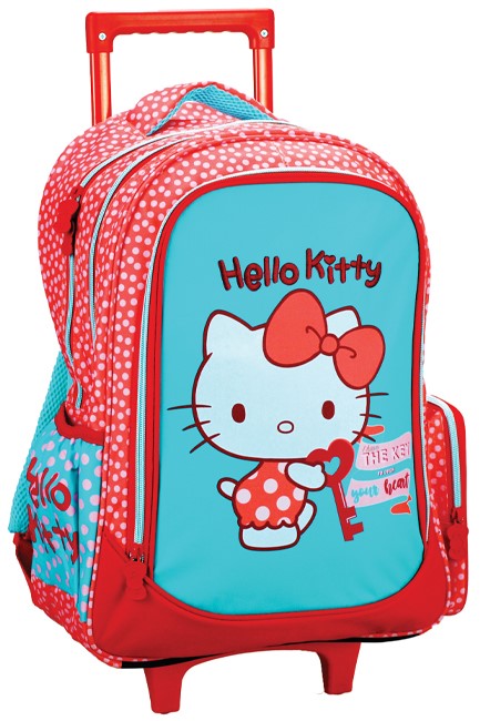ΤΣΑΝΤΑ TROLLEY GIM SANRIO HELLO KITTY 335-74074 ΠΟΛΥΘΕΣΙΑΚΗ
