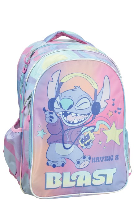 ΤΣΑΝΤΑ ΠΛΑΤΗΣ GIM STITCH CHILLIN NO BAD DAYS 342-00031 ΠΟΛΥΘΕΣΙΑΚΗ
