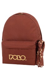ΤΣΑΝΤΑ ΠΛΑΤΗΣ POLO BAG WITH SCARF 901135-3576 PICANTE-GOLD ΜΟΝΟΘΕΣΙΑΚΗ