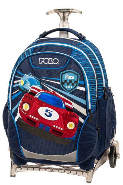 ΤΣΑΝΤΑ TROLLEY POLO BASE FREE 901054-8347 RACE ΠΟΛΥΘΕΣΙΑΚΗ-ΑΠΟΣΠΩΜΕΝΟ