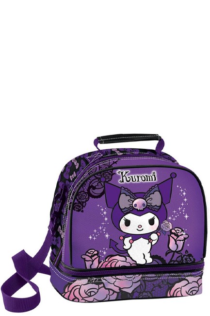 ΤΣΑΝΤΑ ΦΑΓΗΤΟΥ SANRIO KUROMI PURPLE LACES 252313