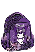 ΤΣΑΝΤΑ ΠΛΑΤΗΣ ΝΗΠΙΟΥ SANRIO KUROMI PURPLE LACES 252293 ΜΟΝΟΘΕΣΙΑΚΗ