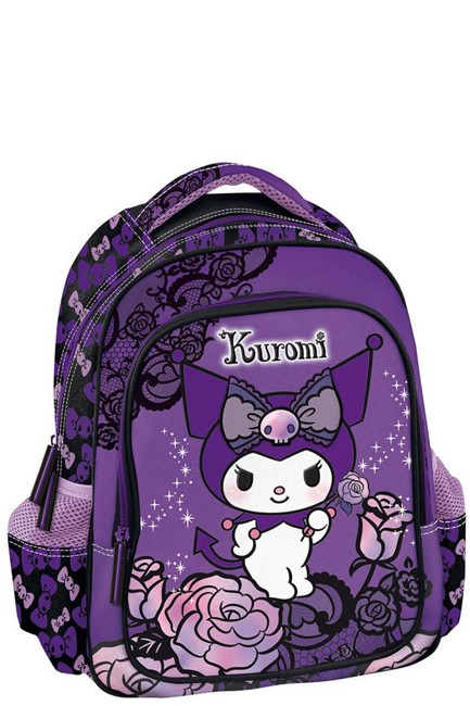 ΤΣΑΝΤΑ ΠΛΑΤΗΣ ΝΗΠΙΟΥ SANRIO KUROMI PURPLE LACES 252293 ΜΟΝΟΘΕΣΙΑΚΗ