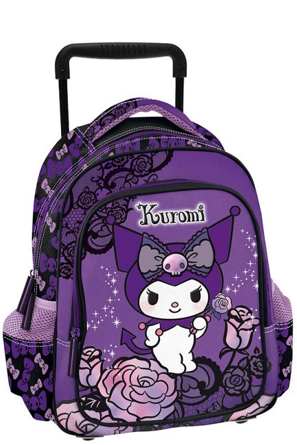 ΤΣΑΝΤΑ TROLLEY ΝΗΠΙΟΥ SANRIO KUROMI PURPLE LACES 252263 ΜΟΝΟΘΕΣΙΑΚΗ