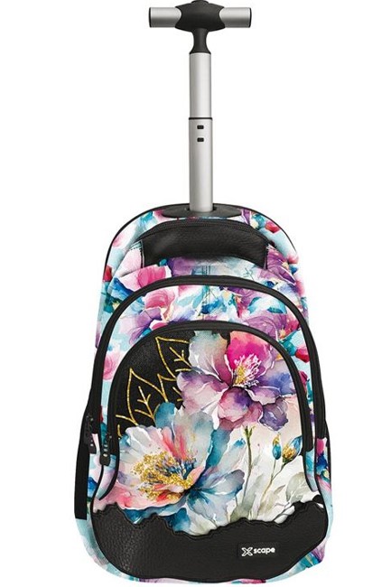 ΤΣΑΝΤΑ TROLLEY XSCAPE FLOWERS 259254 ΠΟΛΥΘΕΣΙΑΚΗ