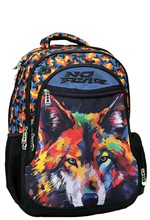 ΤΣΑΝΤΑ ΠΛΑΤΗΣ BACK ΜΕ UP 348-47031 NO FEAR COLORED WOLF ΠΟΛΥΘΕΣΙΑΚΗ