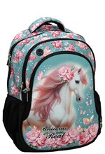 ΤΣΑΝΤΑ ΠΛΑΤΗΣ BACK ΜΕ UP 357-25031 BUTTERFLY UNICORN ΠΟΛΥΘΕΣΙΑΚΗ