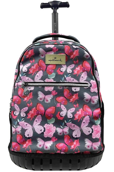 ΤΣΑΝΤΑ TROLLEY BACK ΜΕ UP 333-38074 HALLMARK BUTTERFLY ΠΟΛΥΘΕΣΙΑΚΗ